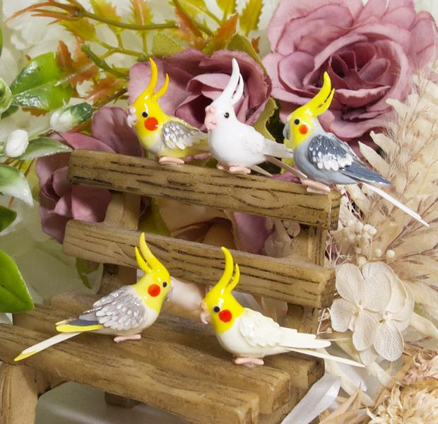 【セミオーダー】オカメインコのピアス・イヤリング1枚目の画像